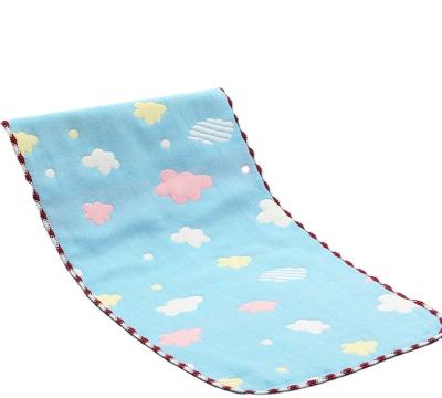 China Hot Sustainable Amazon Kids Face Towel Luxury 100% Cotton Organic Cotton Baby Face Towel Set 6 Layer Terry Baby Bath Towels for sale