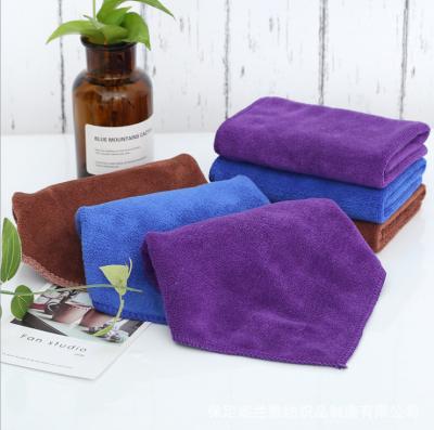 China Viable Manufacturer Supply Personalized Kitchen Towel Cloth Microfiber Cellulose Single Color Place Towel For Sale for sale