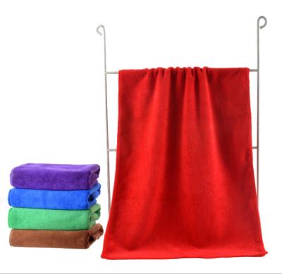 China First Class Microfiber Bath Dry Hair Towel Long Lasting Strong Absorbent Cotton 70x140 High Quality Bath Towels for sale