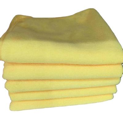 China Best Sustainable Selling Ultralight Microfiber Bath Cloth Manufacture Ultralight Warp Knitted Wax Towel for sale