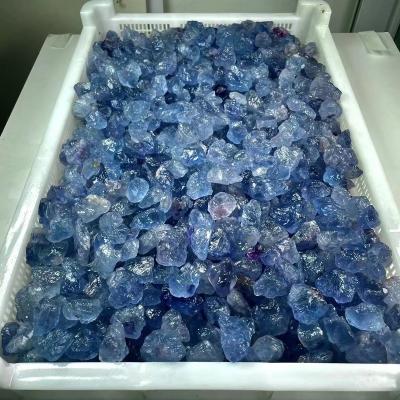 China Europe Wholesale Crystal Healing Group Raw Blue Fluorite Stone Quartz Price Natural Raw Blue Fluorite Stone Semi Precious Stone Rough Stone for sale