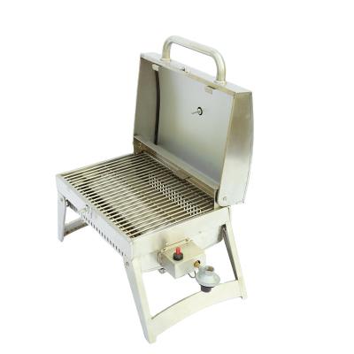 China Easily Assembled Easily Cleaned Small Stainless Steel Grills Portable Propane BBQ Gas Grill for sale