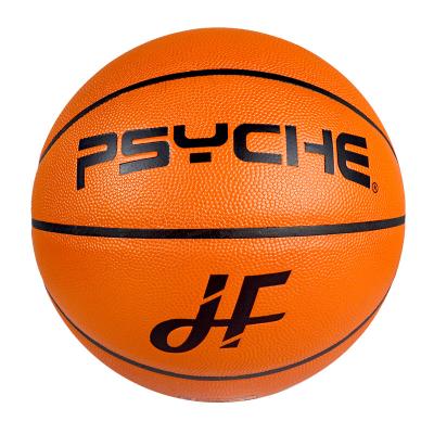 China Factory Wholesale Price Concessions Outdoor Game Durable Brown Leather Basketball for sale