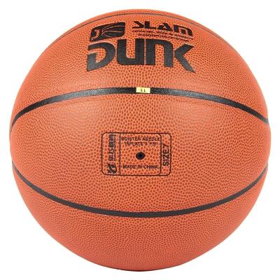 China Customized basketball with your size 7/29.5, PU logo indoor outdoor to train HF-7011 for sale