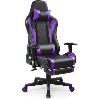 China (Size)Wholesale Adjustable PC Gamer Chair Racing Style Ergonomic Comfortable Leather Gaming Chair Racing Gaming Chair for sale