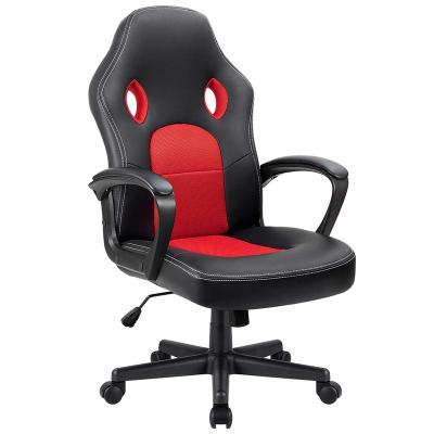 China Manufacturer Direct Sale Adjustable Cheap Height Adjustable Cheap Gamer Chair Modern Comfortable Red Gaming Chair for sale