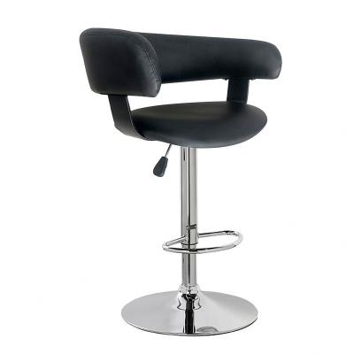 China Modern Home Use Hotel Restaurant Bar Chair Bar Stool Adjustable Footrest Bar Stool for sale