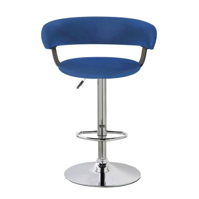 China Modern Luxury Modern Bar Chair Kitchen Swivel Chair PU Leather Bar Stool for sale