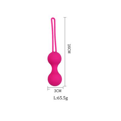 China Amazon Seller Medical Grade Silicone Soft Kegel Balls Set Kegel Exerciser Vibrator For Women for sale