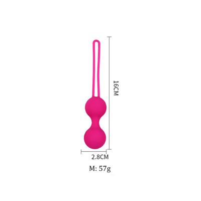 China Amazon Seller Medical Grade Silicone Soft Kegel Balls Set Kegel Exerciser Vibrator For Women for sale