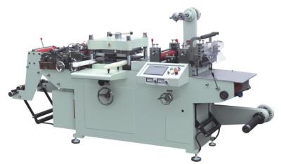 China LC-350A/LC-450A automatischer Aufkleber-heiße Aushaumaschine und stempelschneidene Maschine mit bedeckender Funktion zu verkaufen