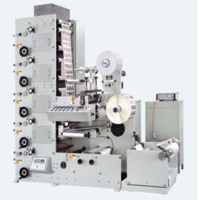 China UVplastikdruckmaschine RY-320-6C der Etikettendruckmaschine-RY-320-6C geführtes CD RY600-1C-B Flexo UVdrucken und Blatt-Schnitt zu verkaufen