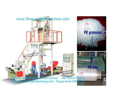 China extrusion blowing machine plastic film extruder blown film extrusion machine line PP multilayer ABA for sale