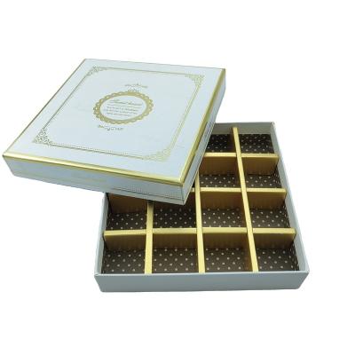 China Recycled Custom Handmade Paper Chocolate Paper Packaging Box Materials Empty Chocolate Bar Gift Box for sale