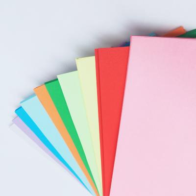 China Wood Pulp A4 Size 100 Sheet 100 Colors Handmade Free Shipping Color Drawing Paper A4 Paper for sale