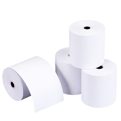 China Good price& free sample quality 80mm printed POS roll wood pulp 57mm thermal paper cashier Printing Thermal Paper for sale