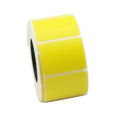 China High Quality Custom Barcode Office Supply Sticker Label Roll 75 Free Sample Sticker Paper Roll With 65g Color for sale