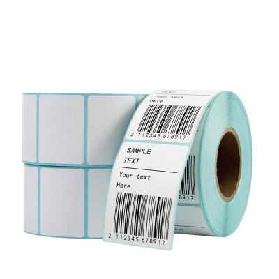 China Factory Wholesale Waterproof Logo Thermal Paper Label Free Sample Custom Garment Labels for sale