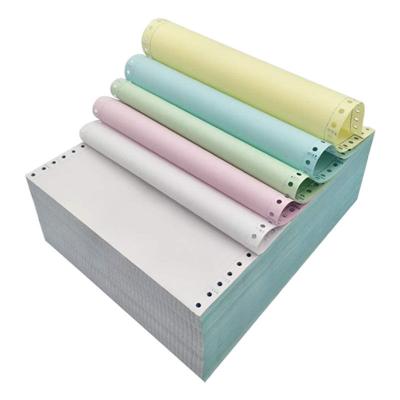 China Office Printing Carbonless Paper Sheets From China Paper Manufacturer 60gsm Colored Carbonless Copy Paper for sale