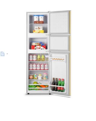 China Absorption BCD-128 Refrigerator Household Double Door Three Door Small  Saving Freezer Mute Refrigerator Dormitory Office for sale