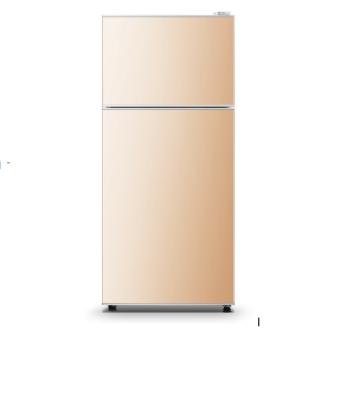 China BCD-65 Absorption Fridge Double Door Fridge Freezer Freezer LG Refrigerator Dunder Counter for sale