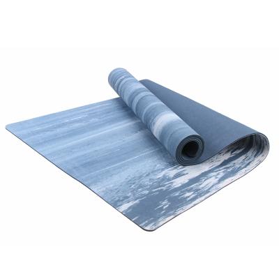 China Hot Best Yoga Pilate Yoga Quality High Density Non Slip Custom Logo Yoga Mat Eco Friendly, Digital Print Anti Slip Recycled Rubber Exercise Yoga Mat for sale