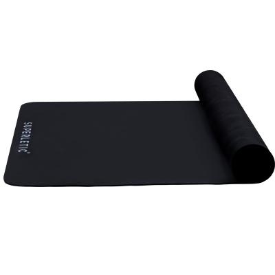 China Wholesale Eco-Friendly Recycled Mat Black Rubber Antislip Mat Custom Printing Eco-Friendly Yoga Mat for sale