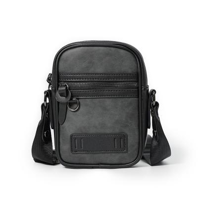 China Daily Used Messenger Bags Custom Logo Messenger Bag Hot Sale Amazon Small Black Messenger Bag Crossbody Mobile Phone for sale