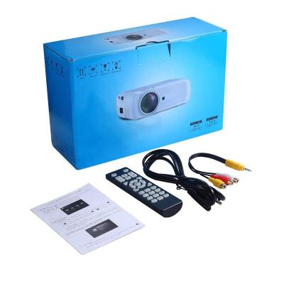 China Hot New Uhappy U90 Mini LED LCD Projector 800x480 1500LM Home Theater Projector with Remote Control, USB/ VGA SD/AV/TV for sale