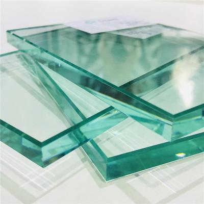 China Yard Guangzhou Factory Customized Toughened 15mm Clear Safety Tempered Glass 19mm (W-TP) for sale