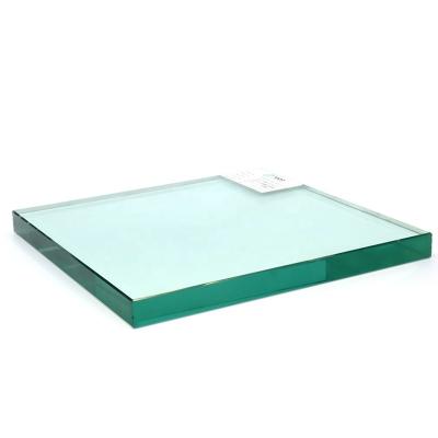 China 25mm Modern Ultra Thick Flat Sheet Building Float Glass For Curtain Wall (W-TP) for sale