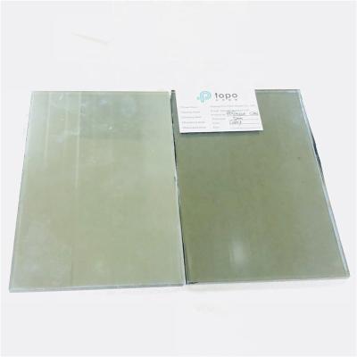 China Hotel 4mm 5mm 6mm 8mm 10mm 12mm Gray Coated Reflective Glass Samples (R-G) for sale