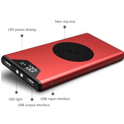 China Power Bank 10000mAh Magnetic Wireless Universal Multifunctional QI High Power 10W for sale