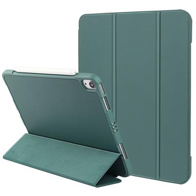 China Custom iPad Pro12.9 OEM Leather iPad Mini 4/5/6 Triple /9.7/10.2/10.5 Inch Stand Case Ultra Thin Lightweight Smart Cover for sale