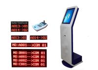 China Máquina del dispensador del boleto del sistema de la cola del piso SX-QTK181 en venta