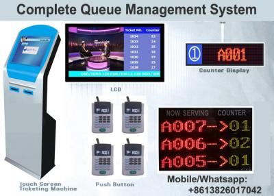 Κίνα Dustproof πολύγλωσσος διανομέας εισιτηρίων συστημάτων διαχείρισης σειρών αναμονής τράπεζας προς πώληση