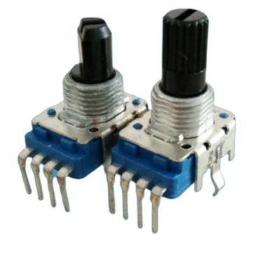 China Click noise; Detents Alps Potentiometer B10k B50k Carbon Film Potentiometer Central Vertical Stereo Volume Control Potentiometer for sale