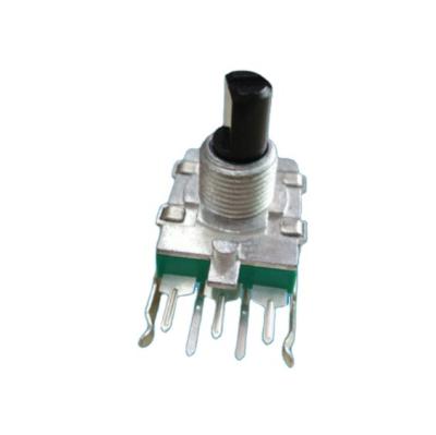 China Dimming F16e Series 16mm Precise Incremental Encoder With 12&24 Position Bushing Plastic Shaft for sale