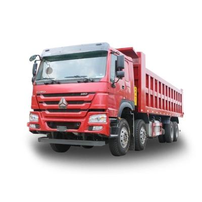 China Brand New Sinotruk Self Loading Dump Truck Howo-7 8x4 420hp 50 Ton Tippers Truck zu verkaufen