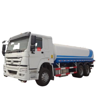 Chine Brand New  Water Tank Truck From Sinotruk Factory Popular Howo 6x4 371hp 20000 Liters à vendre