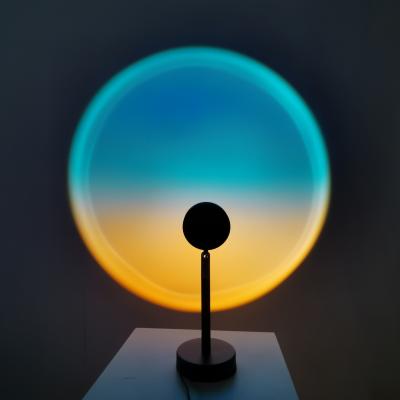 China Modern LED Table Lamp Seasonal Affect Lamp Home Decoration SEA Sunset Unique Light Table Lamp for sale