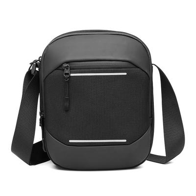 China Waterproof New men's shoulder bag South Korean version simple business travel Oxford spinning large capacity messenger bag for sale