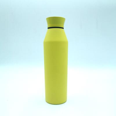 China Modern Custom Special Shape Stainless Steel 500ml And 750ml Water Bottle Vacuum Insulated Thermos New Style for sale