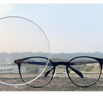 China 2022 New Style Women Uncoating Glasses Glasses Women Single Vision PMMA Clear Single Acrylic Demo Lenses for sale