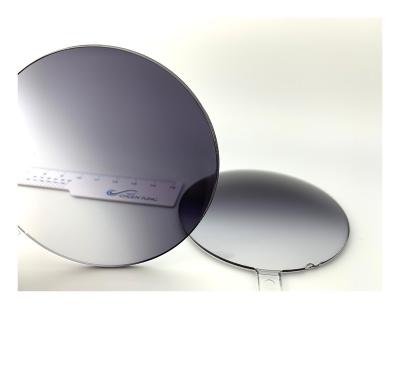 China Manufacturer Single Vision Coating Lenses PC Wholesale Simple Gradient Tinted Colored Sunglasses Lenses for sale