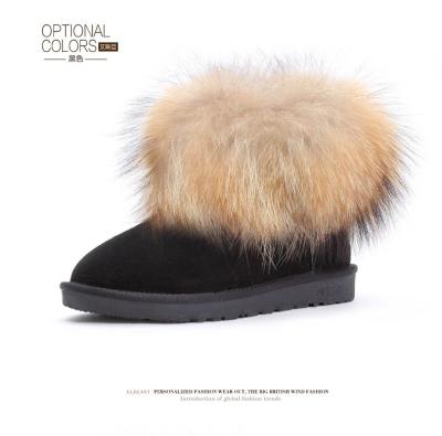 China Italian Snow Boot Rabbit Fur Men Winter Shoes Boots for sale