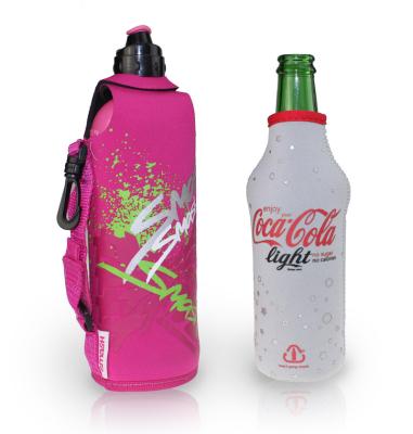 China Insulated Professional Factory Produced Neoprene Waterproof Insulated Bottle Holder Bottle Can Holder for sale