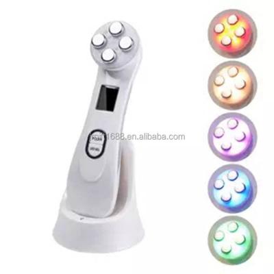 China Anti-Puffiness Skin Care Face Massage EMS V Shape Facial Vibrator Skin Tightening Facial Machine for sale