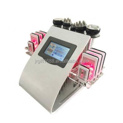 China Weight Loss Body Fat Removal RF Face Lift Radio Frequency Skin Tighten Cavitation Laser Slimming Device for sale