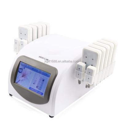 China 650nm weight loss lipo disbe laser slimming lipo laser slimming machine weight loss fat removal machine for sale